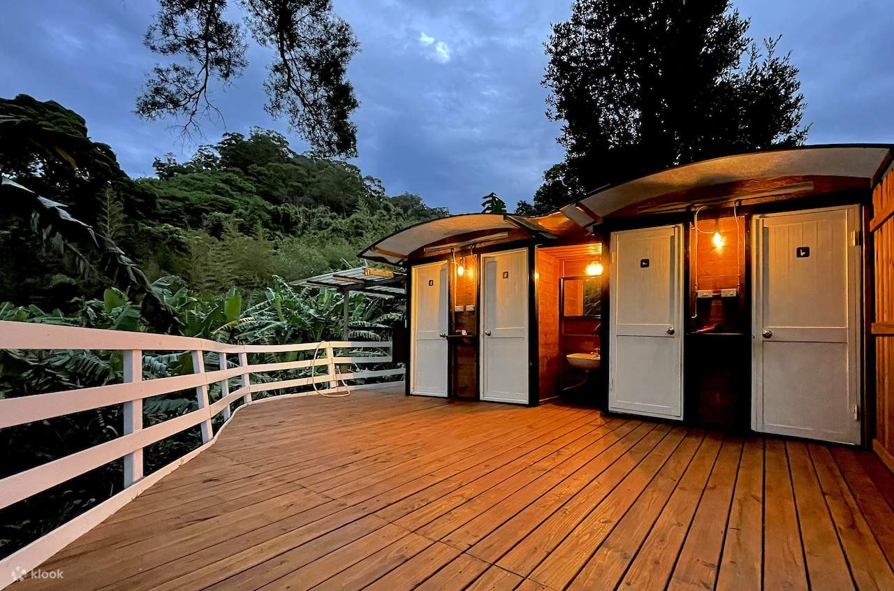 Туалеты и душевые в кемпинге «Дороти»